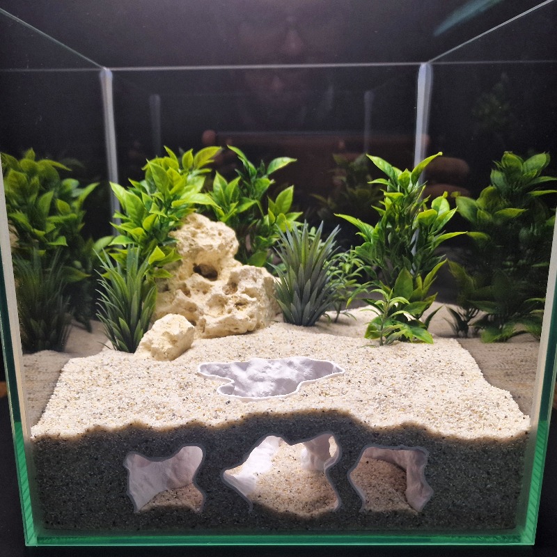 Aquarium Planet - Eco-Friendly Aquarium Ornament - 3D Printed
