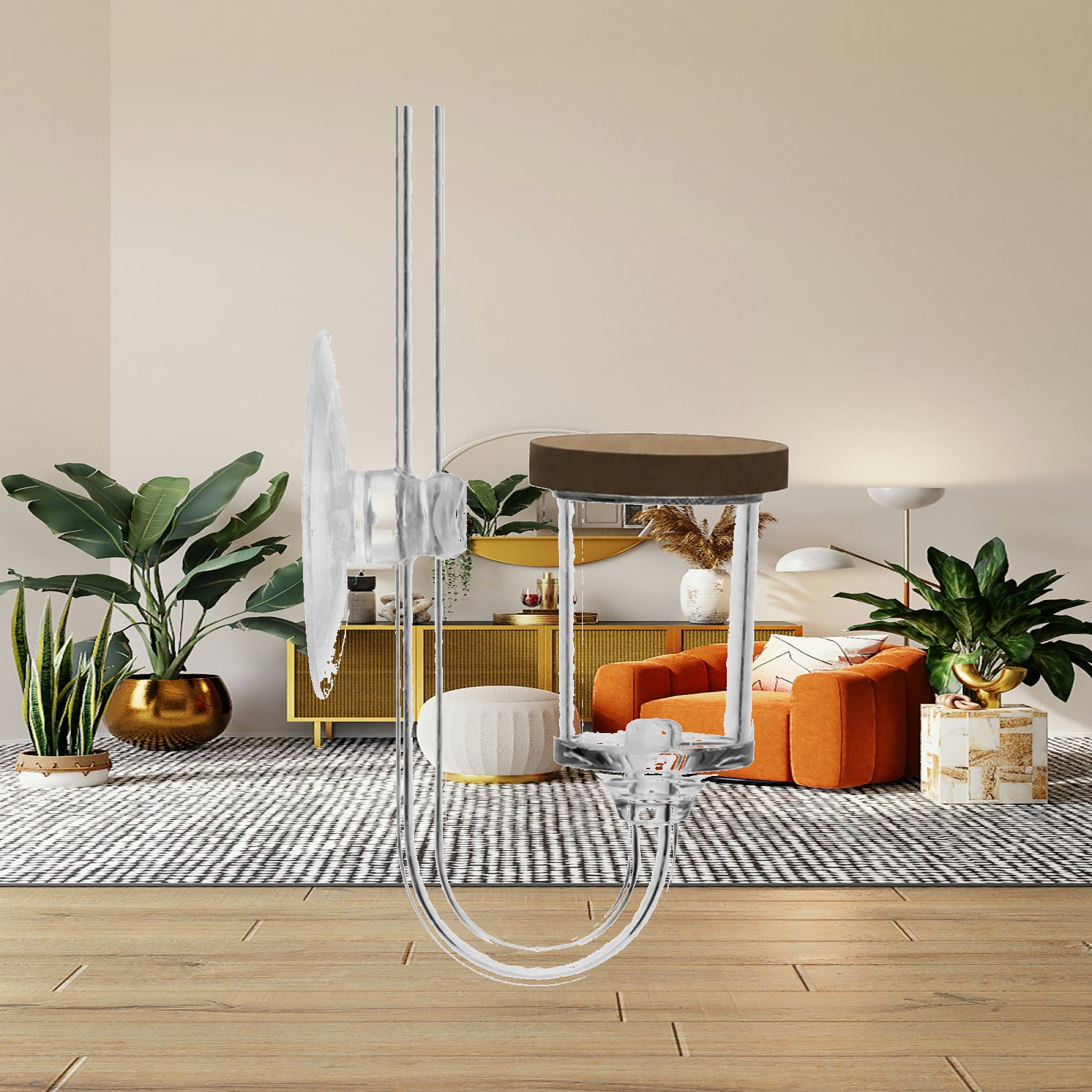 Aquarium Planted Setup - Co2 Disperser for Aquarium Tank Acrylic
