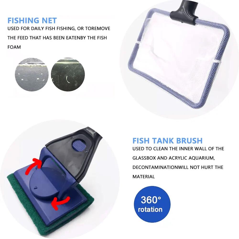 5in1 Aquarium Cleaning Tool Pl - Planted Aquarium Algae 评论和价格