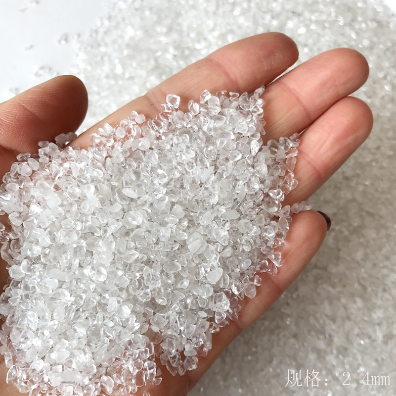 100g/pack Natural White Quartz - Aquarium Sand White 评论和价格