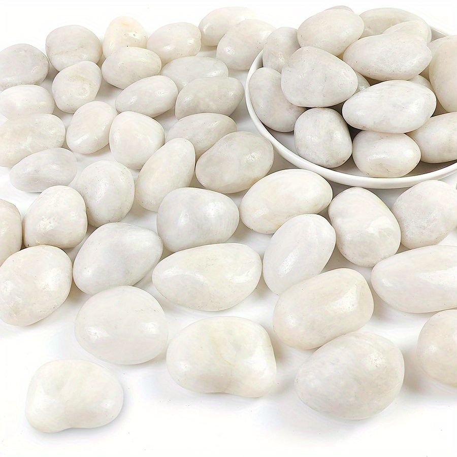 400g White Polished Natural Ri - Aquarium Sand White 评论和价格