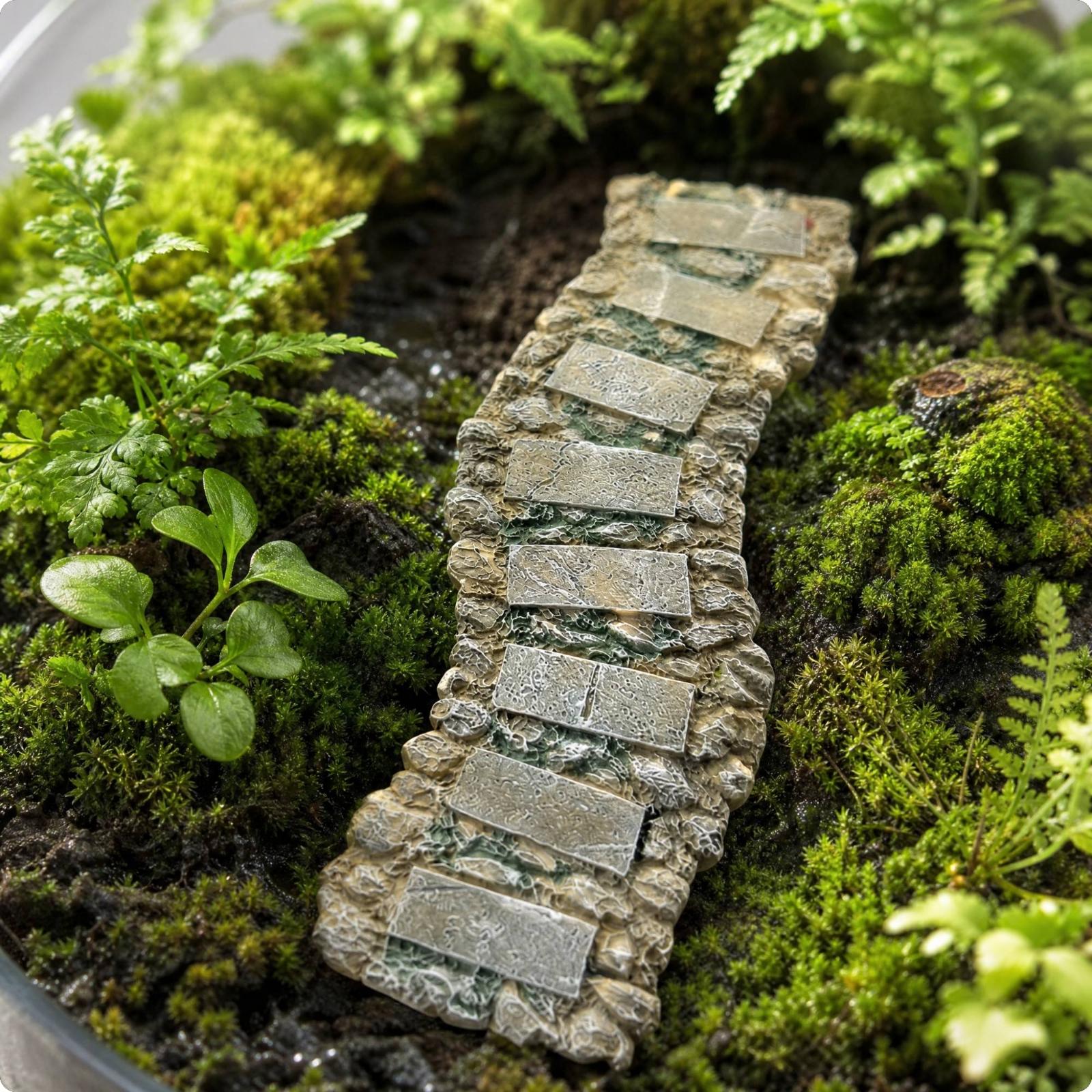 Miniature Stone Path Resin Pla - Aquarium Planted Setup 评论和价格