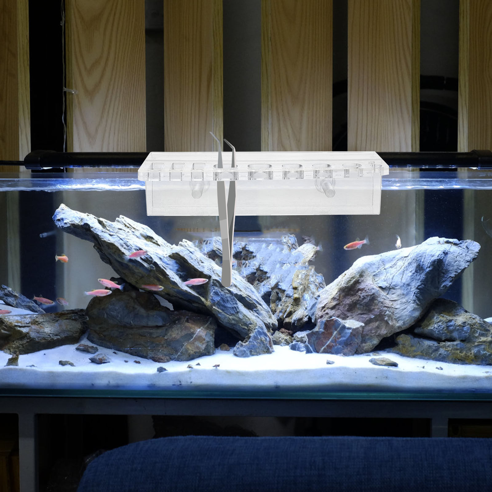 Aquarium Tool Holder Acrylic F - Aquarium Planted Wall 评论和价格