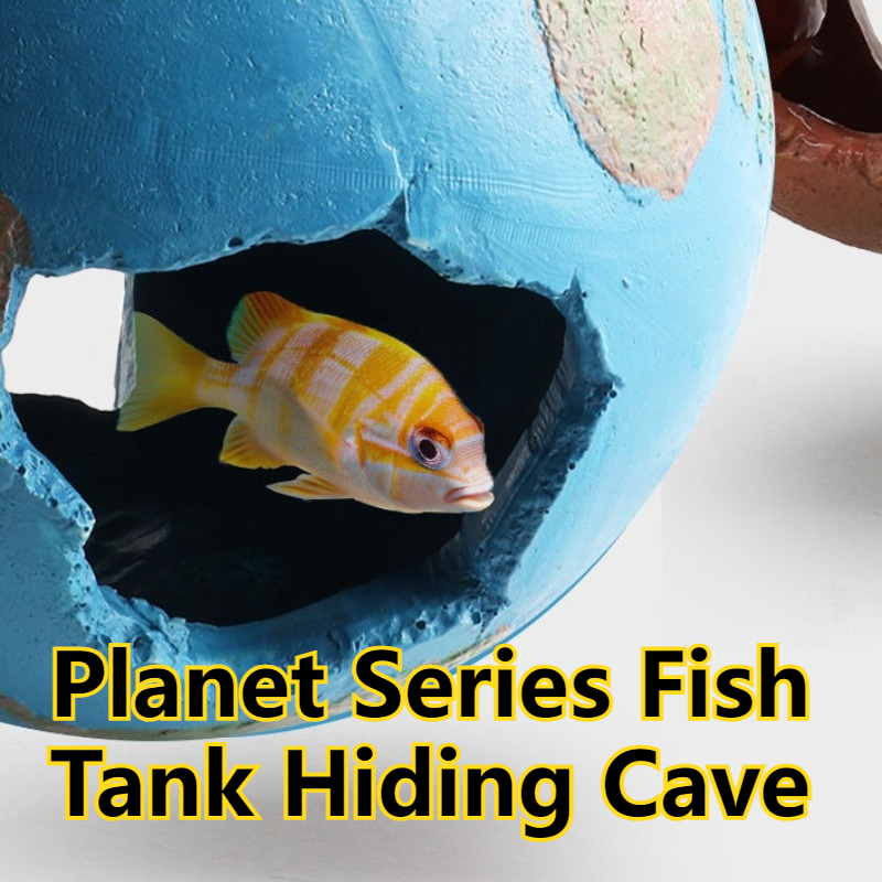 Planet Series Fish Tank Hiding - Aquarium Planet 评论和价格