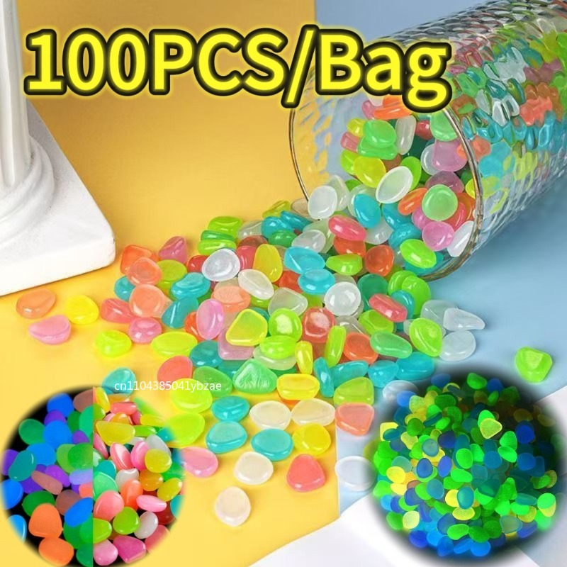 100-800pcs Glow in The Dark Pe - Aquarium Plants 评论和价格