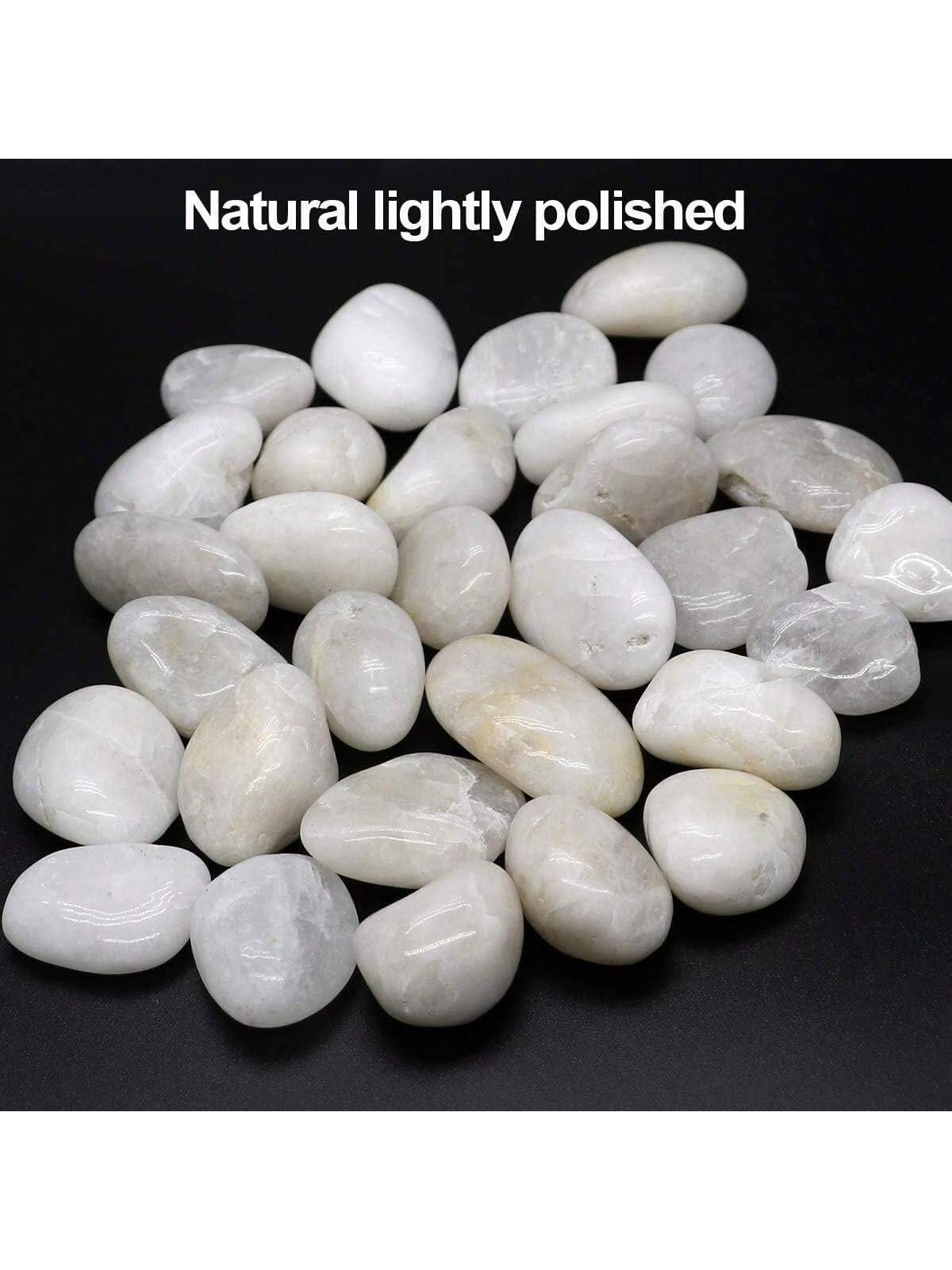 River Rocks Decorative Ornamen - Aquarium Sand White 评论和价格