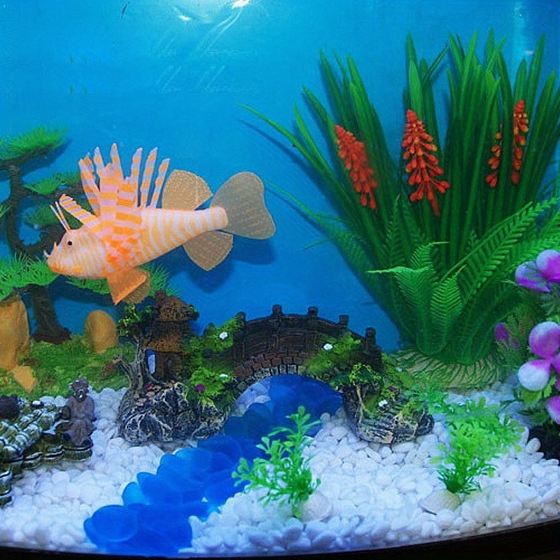 Aquarium Decoration Stone Blue - Aquarium Planet 评论和价格