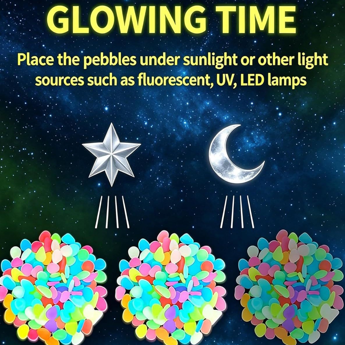 Colorful Glow In The Dark Lumi - Aquarium Plants 评论和价格
