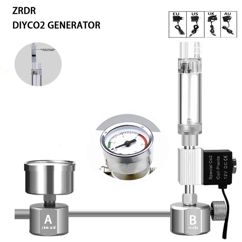 Aquarium DIY CO2 Reactor Gener - Planted Aquarium Supplies 评论和价格