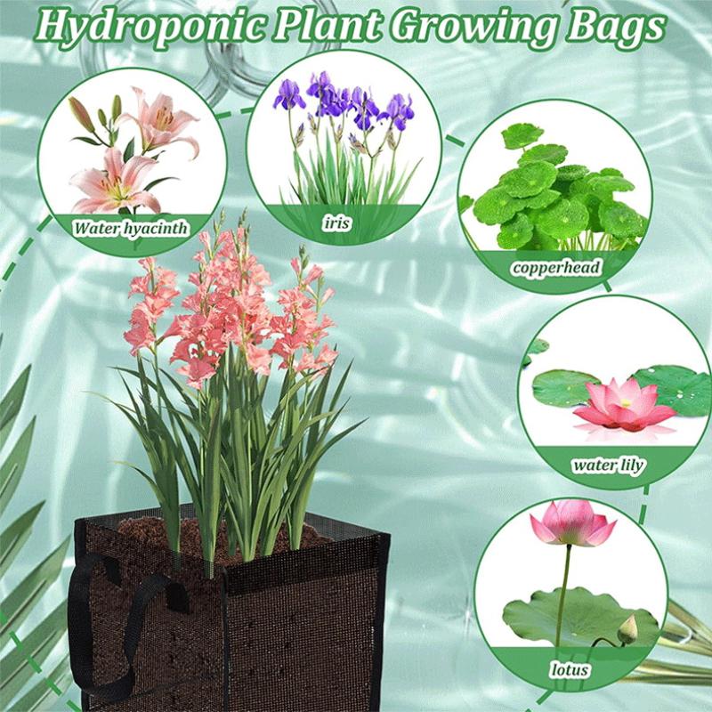 4 Pcs Black Mesh Pond Planting - Aquarium Plants 评论和价格