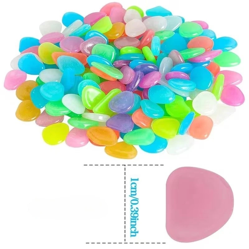 50-200pcs Glow in The Dark Peb - Aquarium Planting Ideas 评论和价格