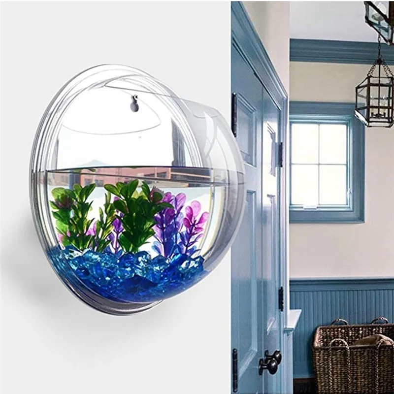 Transparent acrylic hanging wa - Aquarium Planted Wall 评论和价格