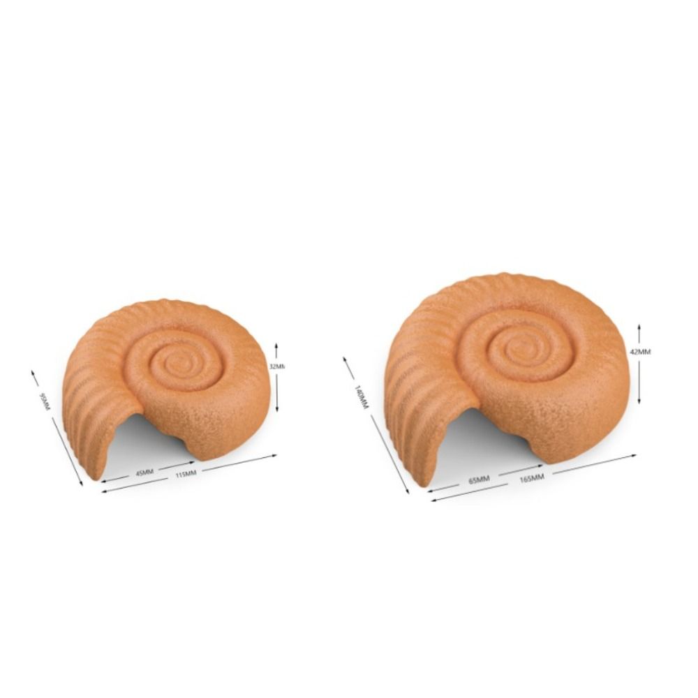 Ammonite Shape Reptile Hidden  - Aquarium Planting Ideas 评论和价格