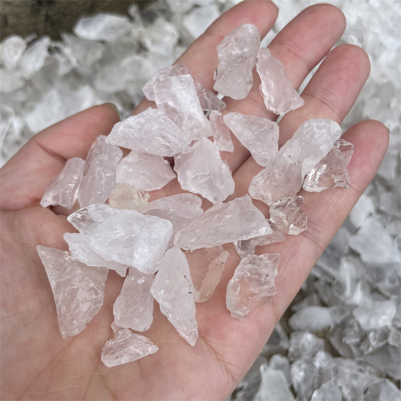 Natural Clear Quartz Stone Cry - Aquarium Sand White 评论和价格