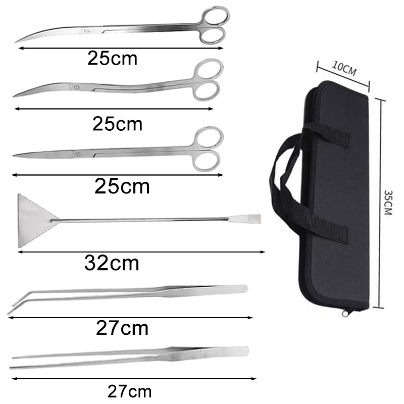 Aquarium Cleaning Tools Set Wa - Planted Aquarium Tool Kit 评论和价格